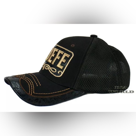 MEXICAN Hat EL JEFE Western Style Embroidered Trucker Mesh Snapback Baseball Cap - Picture 4 of 8